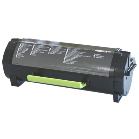 ersetzt Lexmark 502U / 500UA, schwarz, 20.000 Seiten, für Lexmark MS510 / 610, Kompatibler Toner